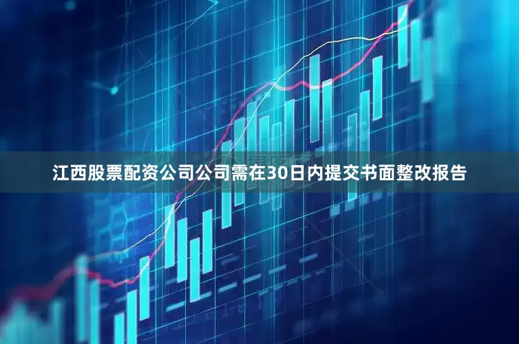 江西股票配资公司公司需在30日内提交书面整改报告